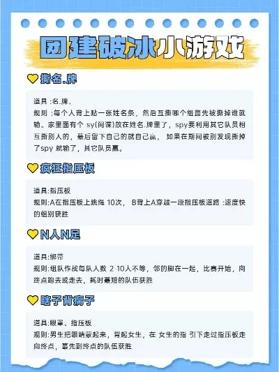 室内破冰小游戏排行榜-室内破冰游戏推荐