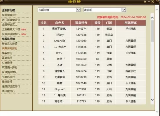 天龙八部游戏恶人排行榜-《天龙八部》游戏恶人榜