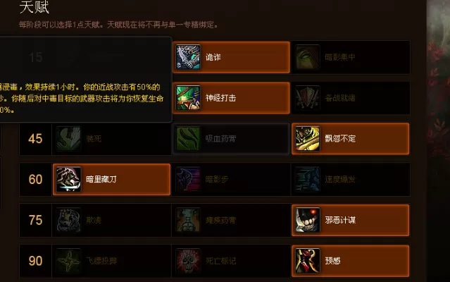 敏锐潜行者天赋-敏锐潜行天赋解析