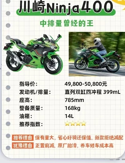 川崎小忍者400cc报价-川崎小忍者报价解析