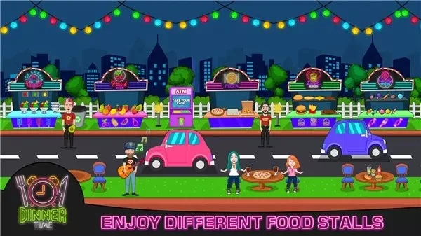 电玩城密室小吃街攻略游戏-电玩美食密室解谜游