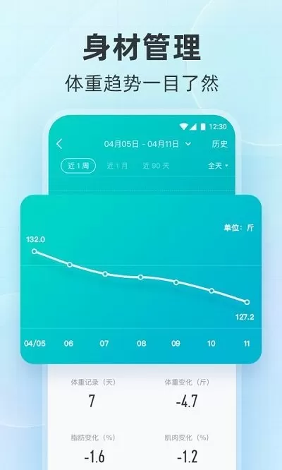 好轻云麦体脂秤
