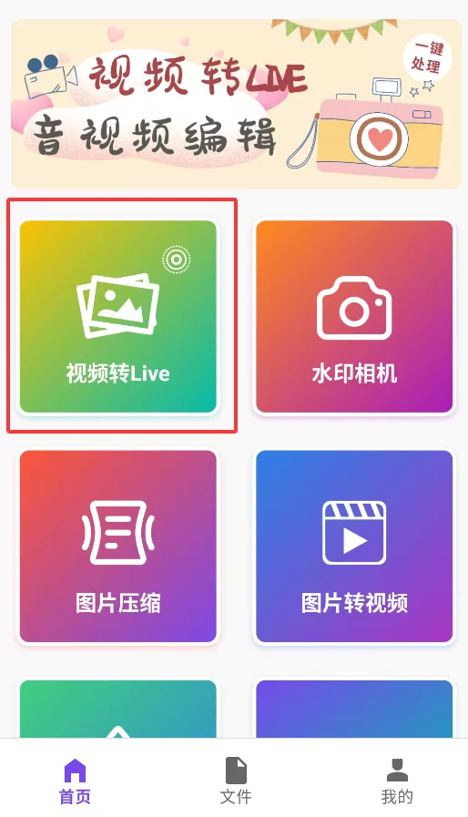 视频转Live