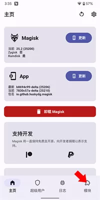 magisk delta