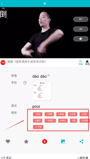 手语词库