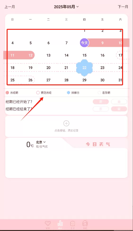 女性生理周期