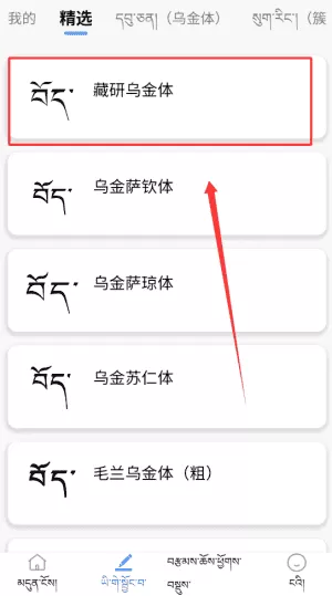 藏文练字大师