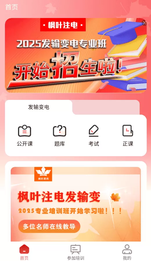 枫叶注电