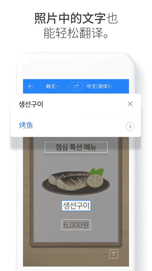 papago中韩翻译软件
